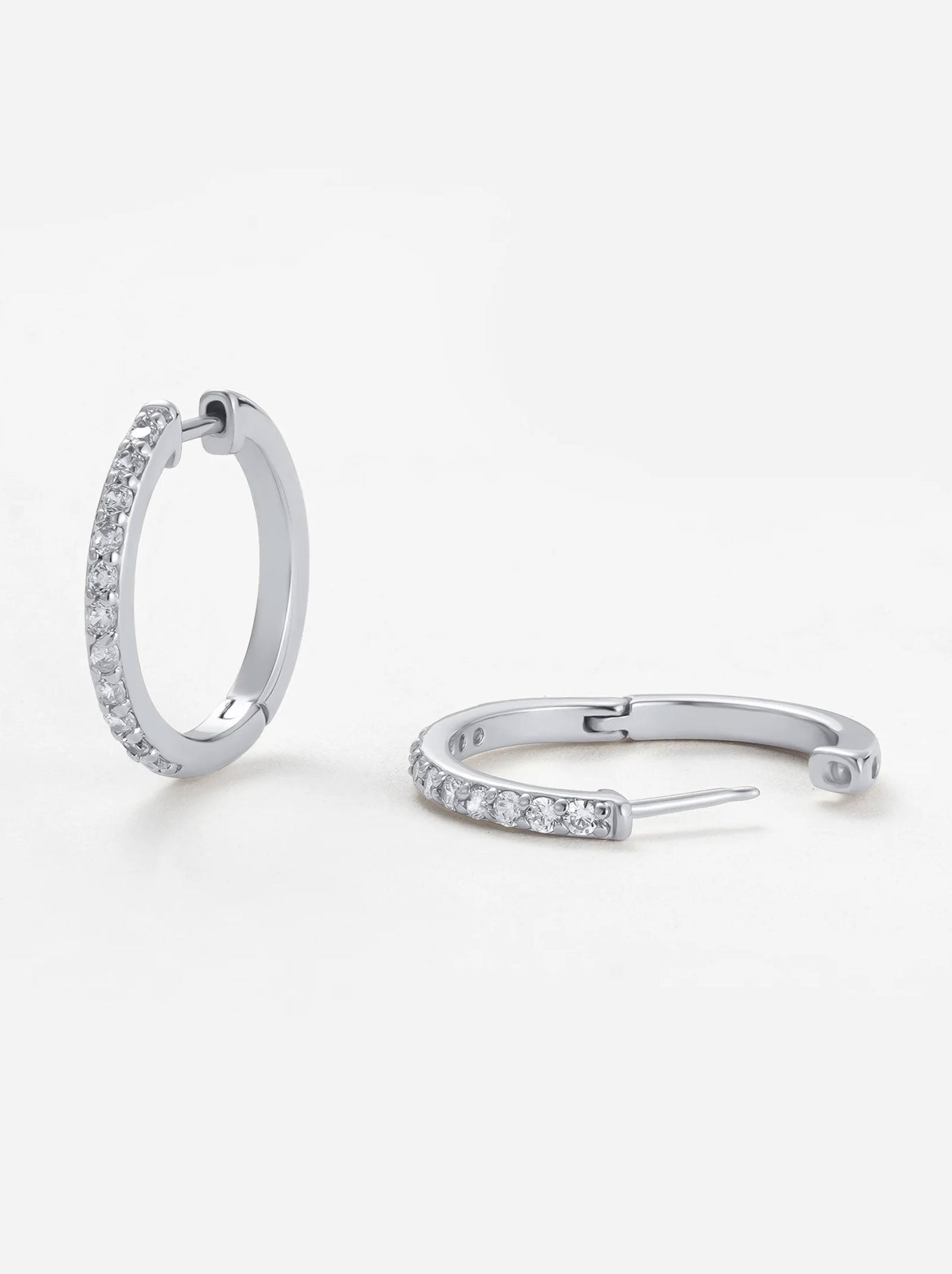 ZAFINO CATALINA HOOP (Silver)