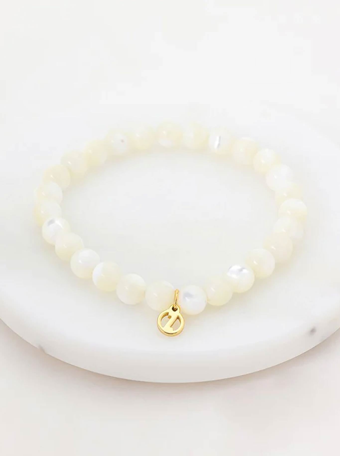 Image of Bracelets. Productname: Zafino Valentina Bracelet in White colour by brand - Zafino