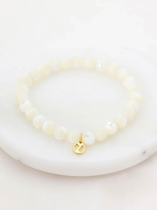 Image of Bracelets. Productname: Zafino Valentina Bracelet in White colour by brand - Zafino