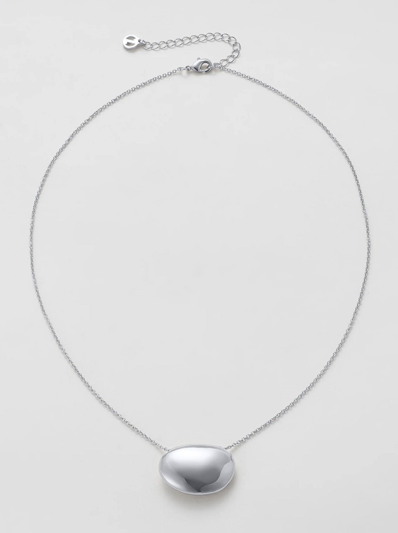 ZAFINO PAISLEY NECKLACE (Silver)