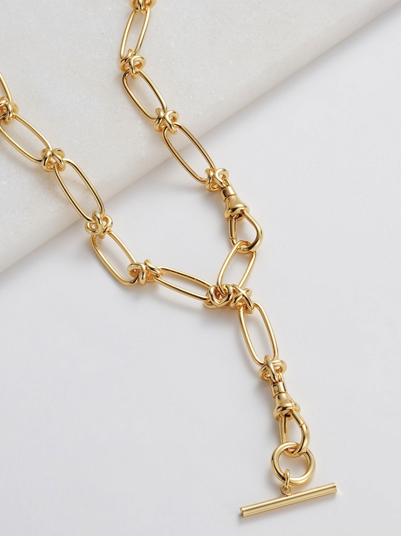 Image of Necklaces. Productname: ZAFINO LUCIA NECKLACE in Gold colour by brand - Zafino