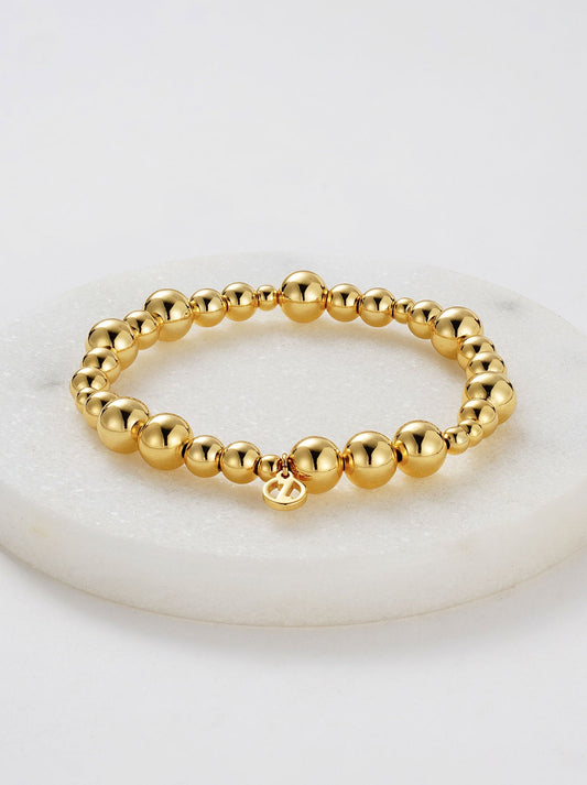 Image of Bracelets. Productname: ZAFINO NAOMI BRACELET in Gold colour by brand - Zafino