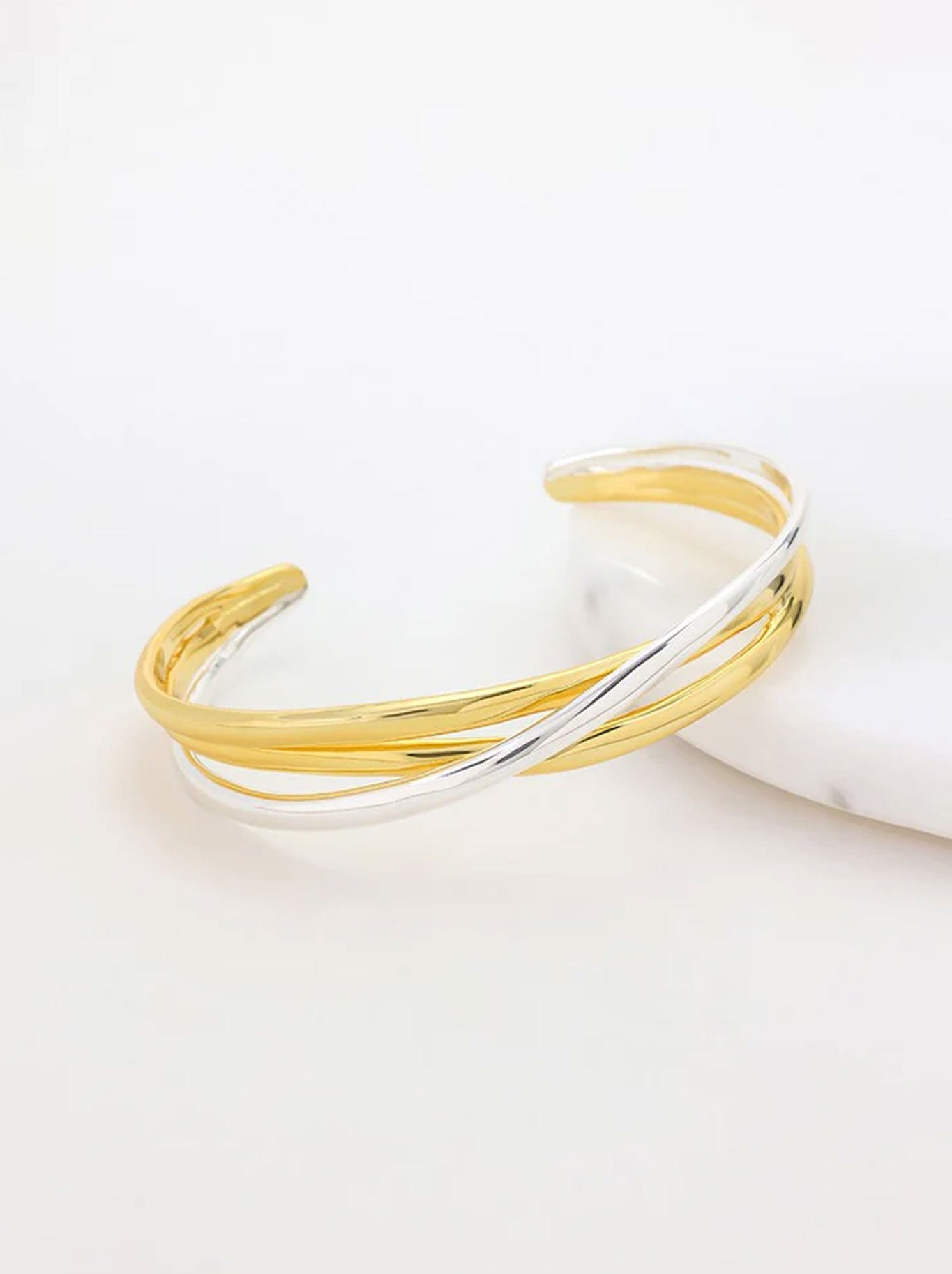 Image of Bracelets. Productname: ZAFINO CARA BRACELET in Gold Silver colour by brand - Zafino