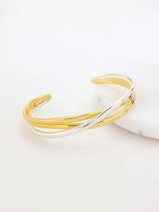 Image of Bracelets. Productname: ZAFINO CARA BRACELET in Gold Silver colour by brand - Zafino