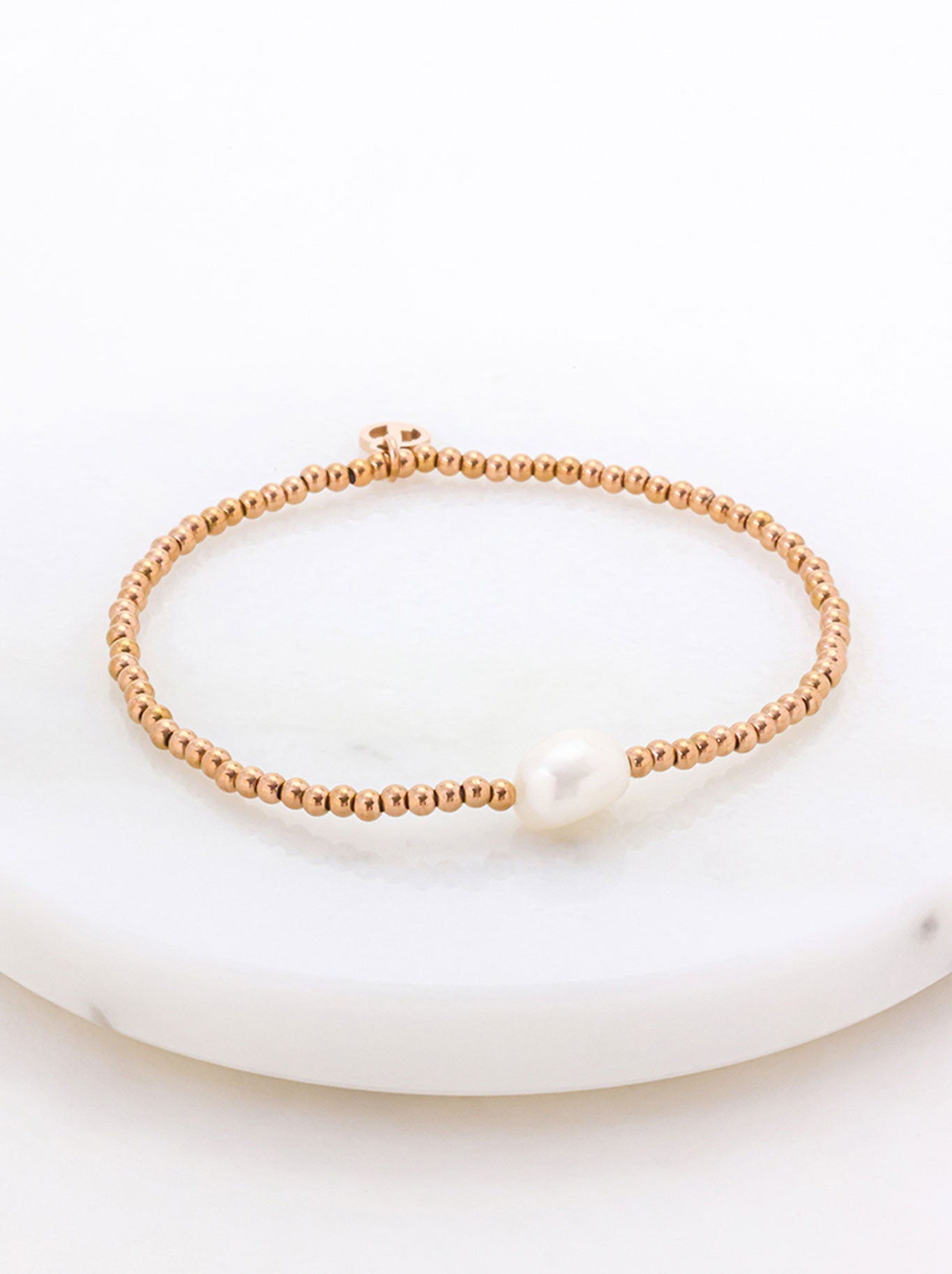 Image of Bracelets. Productname: ZAFINO LILY BRACELET in Rose Gold colour by brand - Zafino
