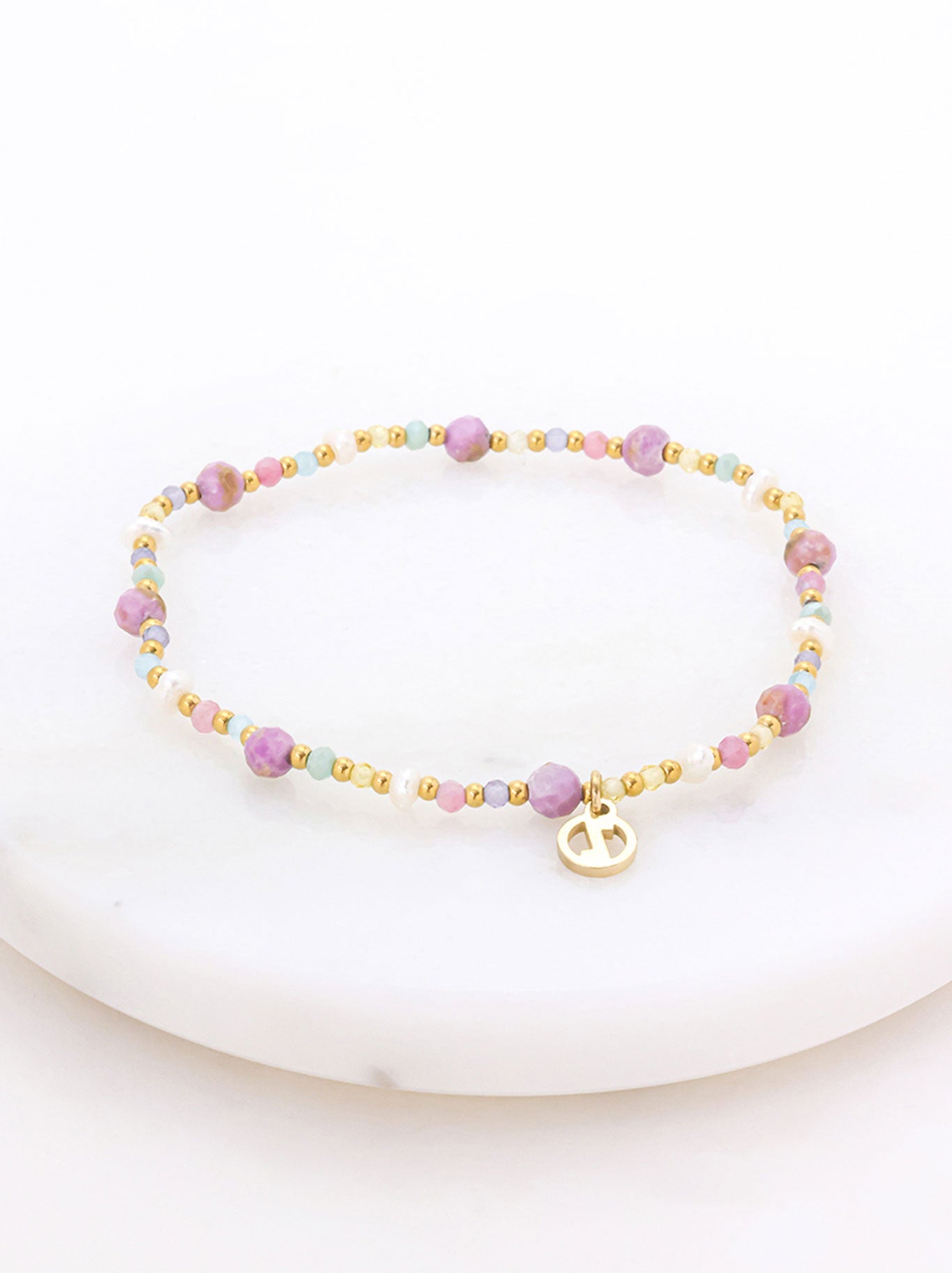 Image of Accessories. Productname: ZAFINO DENVER BRACELET in Pastel colour by brand - Zafino