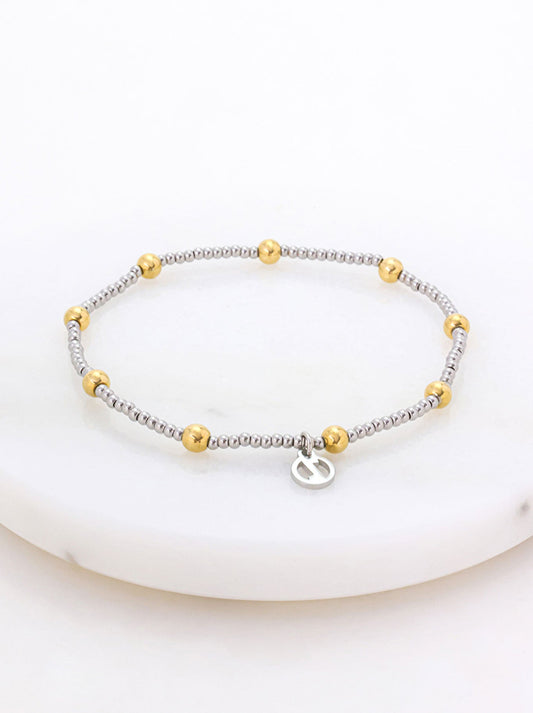 Image of Bracelets. Productname: ZAFINO LUCY BRACELET in Gold Silver colour by brand - Zafino