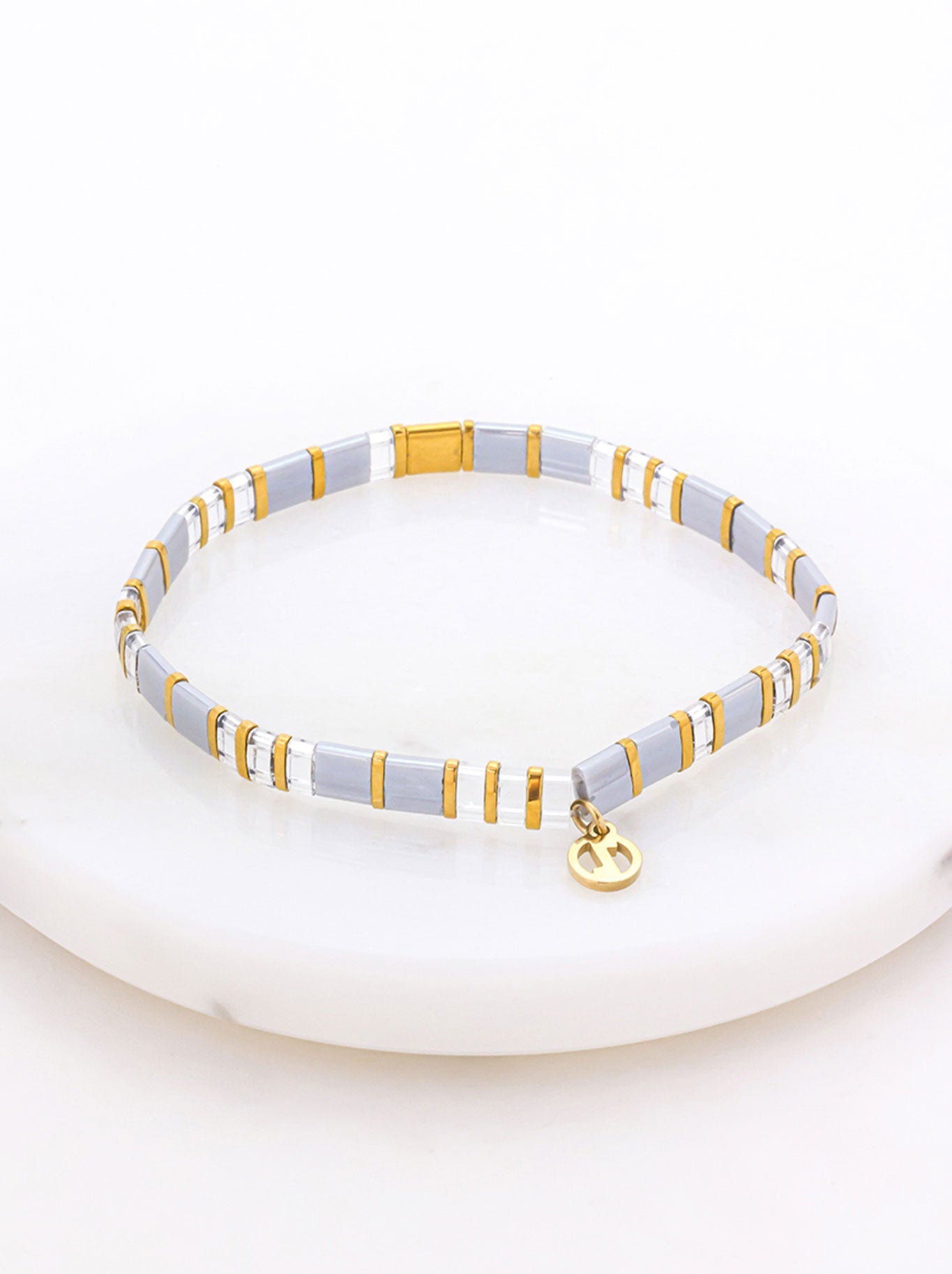 Image of Accessories. Productname: ZAFINO TILE BRACELT in Mist colour by brand - Zafino