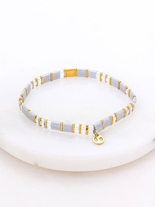 Image of Accessories. Productname: ZAFINO TILE BRACELT in Mist colour by brand - Zafino