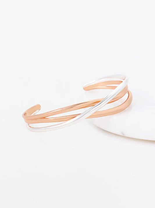 Image of Bracelets. Productname: ZAFINO CARA BRACELET in Silver Rose colour by brand - Zafino