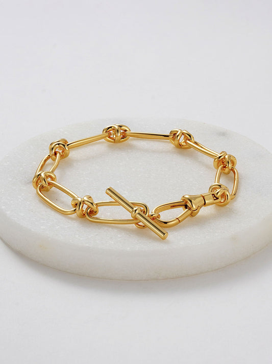 Image of Accessories. Productname: ZAFINO LUCIA BRACELT in Gold colour by brand - Zafino