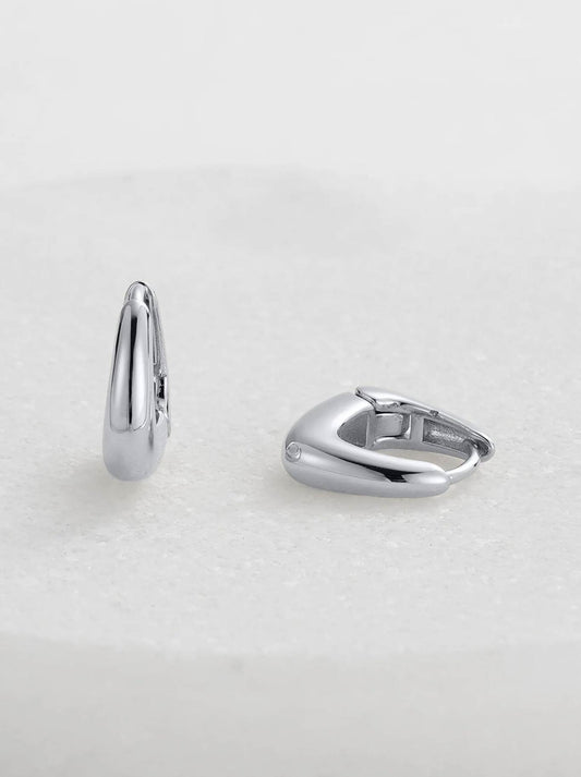 Image of Jewelry. Product name - ZAFINO NEVE HUGGIE in Silver colour by brand - Zafino