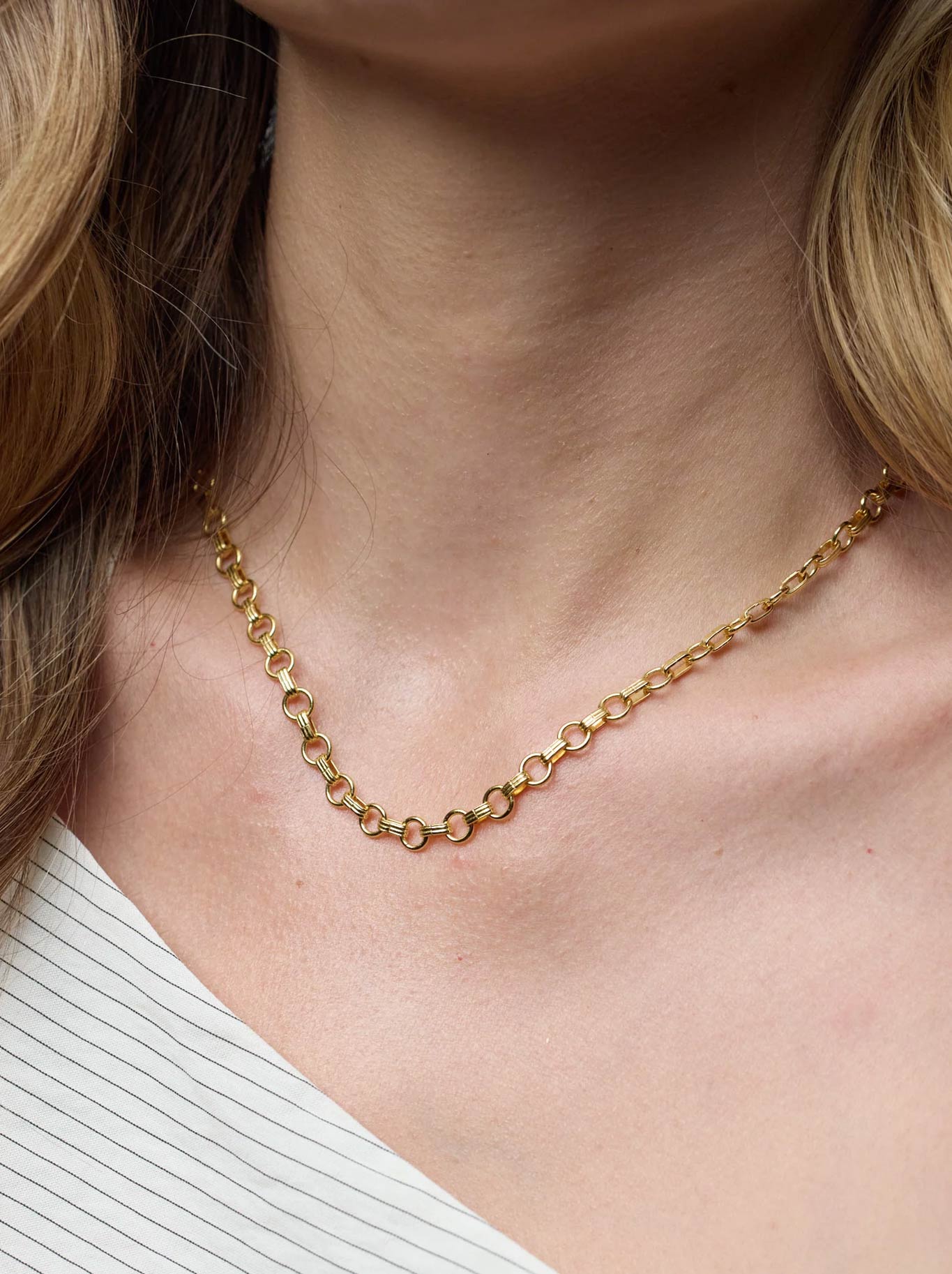 ZAFINO CLARA NECKLACE (Gold)