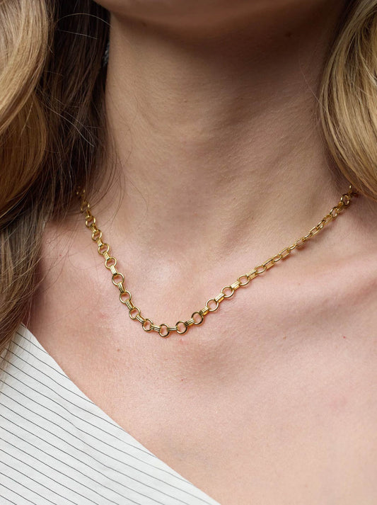 ZAFINO CLARA NECKLACE (Gold)