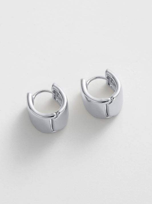 ZAFINO RILEY HOOP (Silver)