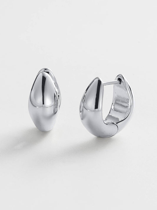 Image of Jewelry. Productname: Zafino Margot Hoop in Silver colour by brand - Zafino