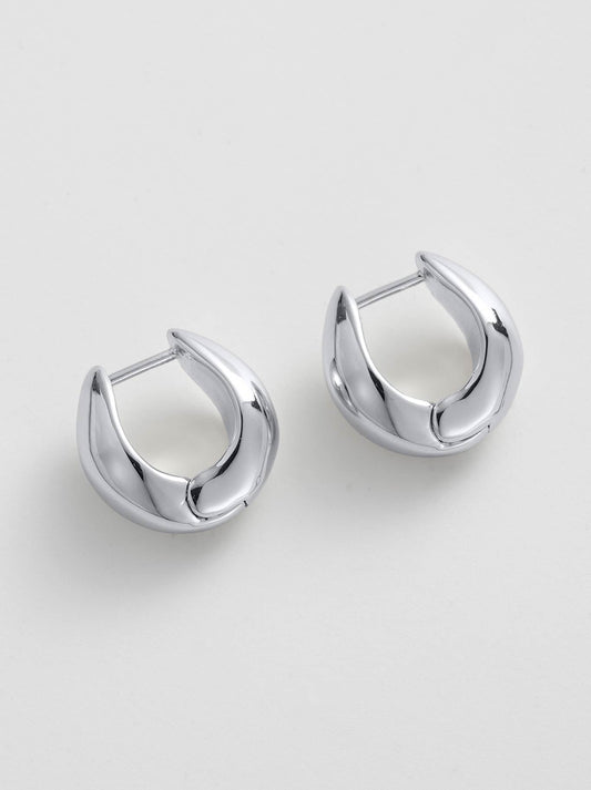 ZAFINO MARGOT HOOP (Silver)