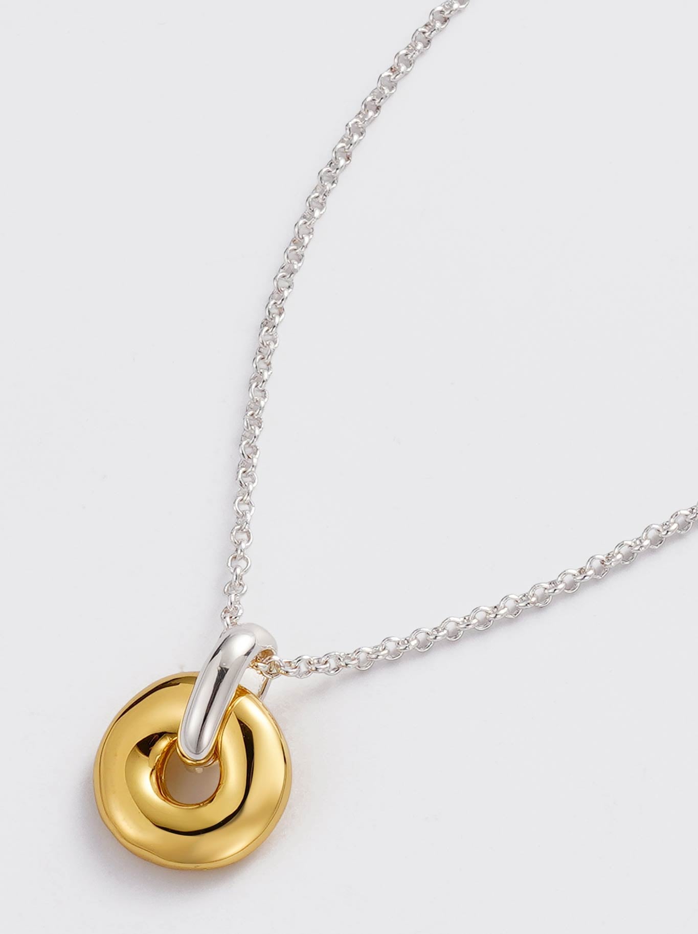 ZAFINO ASTRID NECKLACE (Gold Silver)