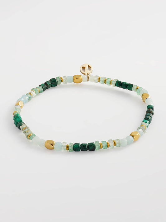 Image of Accessories. Productname: ZAFINO SAMANTHA BRACELET in Emerald colour by brand - Zafino