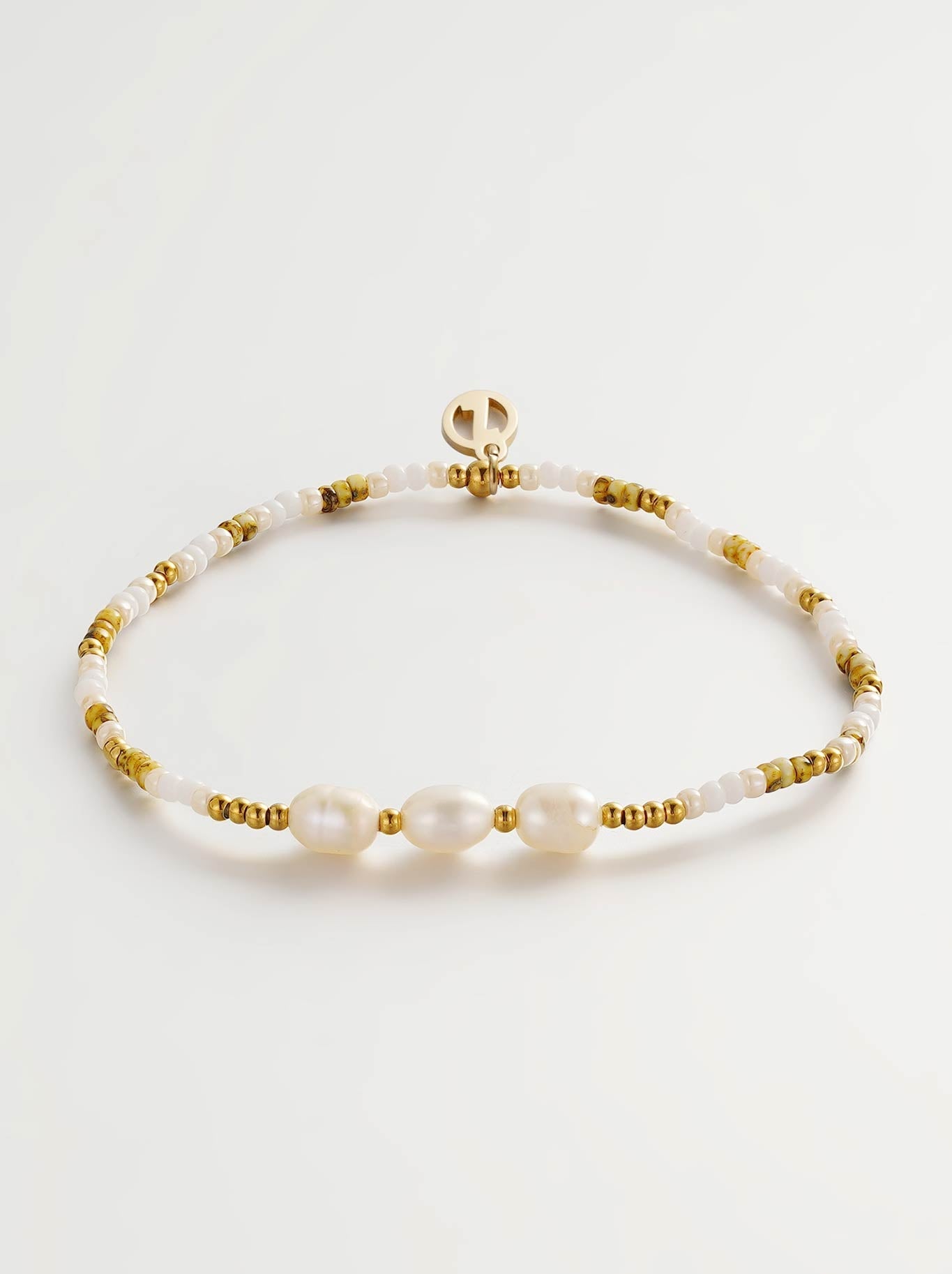 Image of Accessories. Productname: ZAFINO CONNIE BRACELET in Natural colour by brand - Zafino