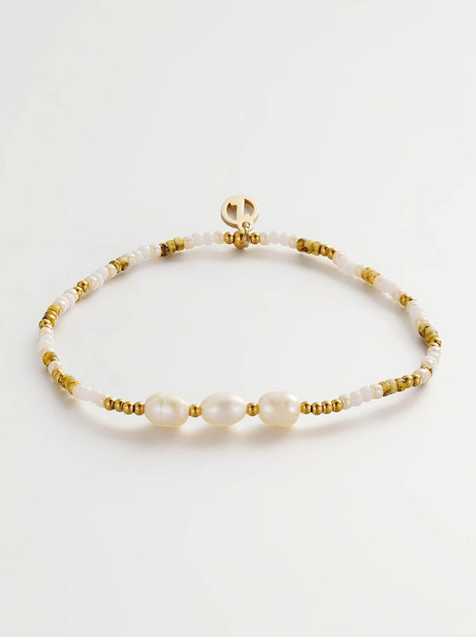 Image of Accessories. Productname: ZAFINO CONNIE BRACELET in Natural colour by brand - Zafino