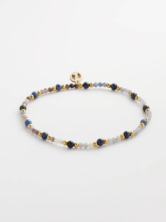 Image of Accessories. Productname: ZAFINO MAYE BRACELET in Navy colour by brand - Zafino