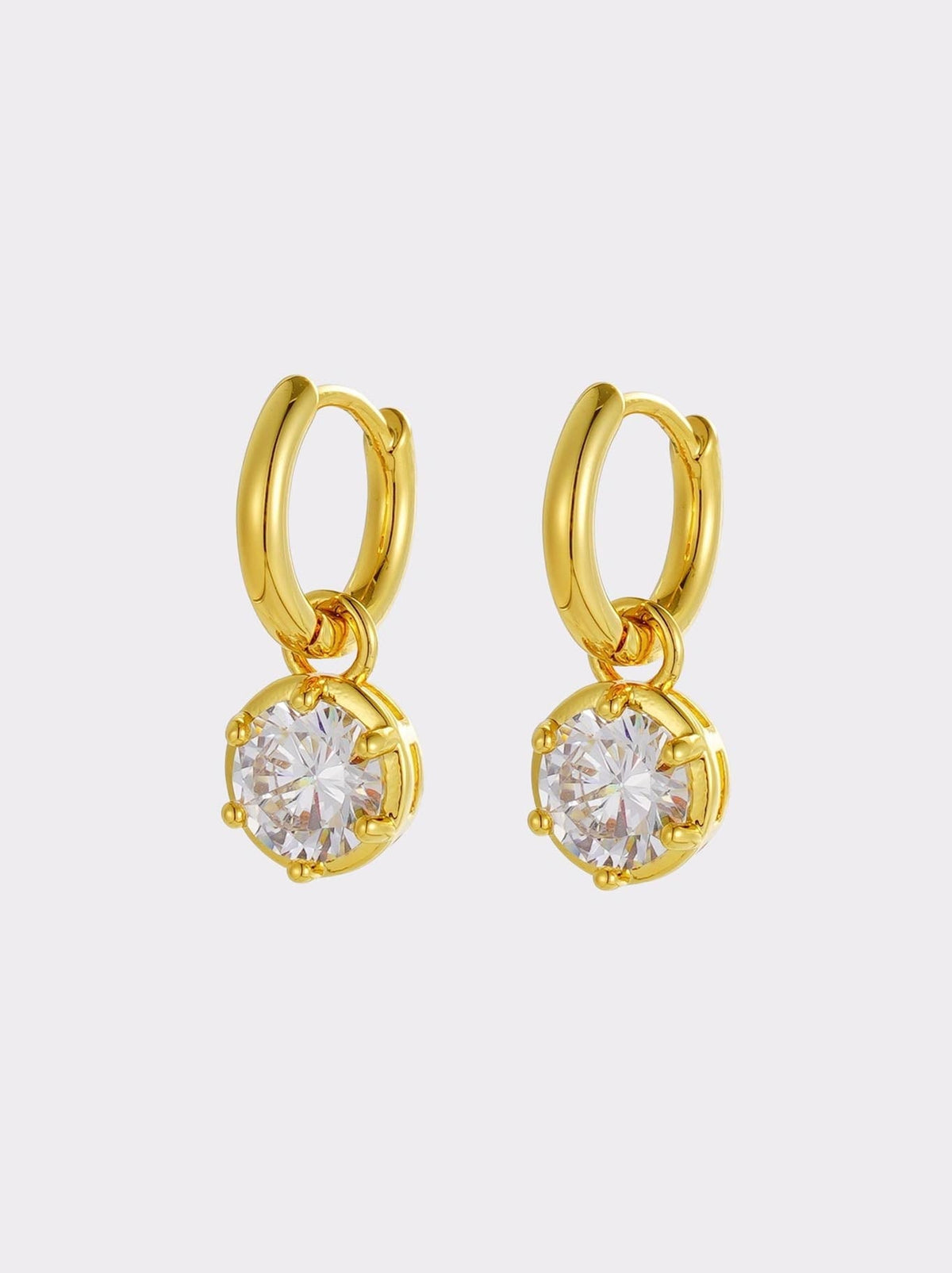 Image of Earrings. Product name - ZAFINO SERENA EARRING in Gold colour by brand - Zafino