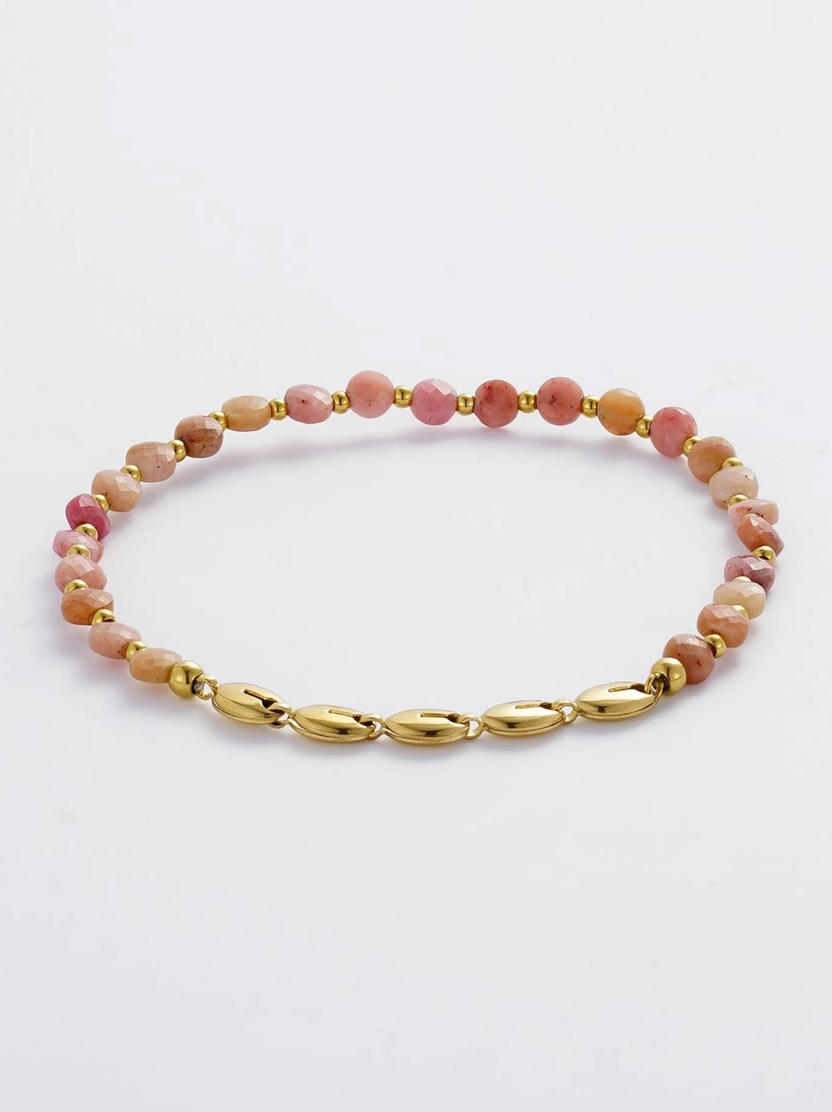 Image of Bracelets. Product name - Zafino Aubrey Bracelet in Blush colour by brand - Zafino