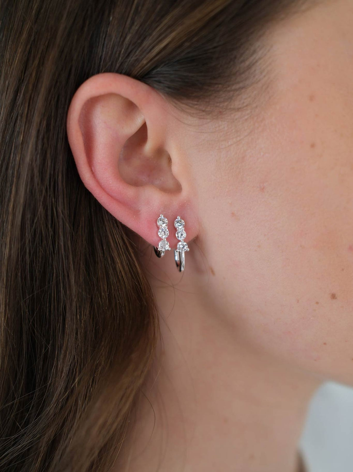 Zafino Mara Hoop (Silver)