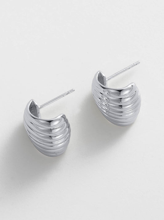 Zafino Sasha Hoop Medium (Silver)