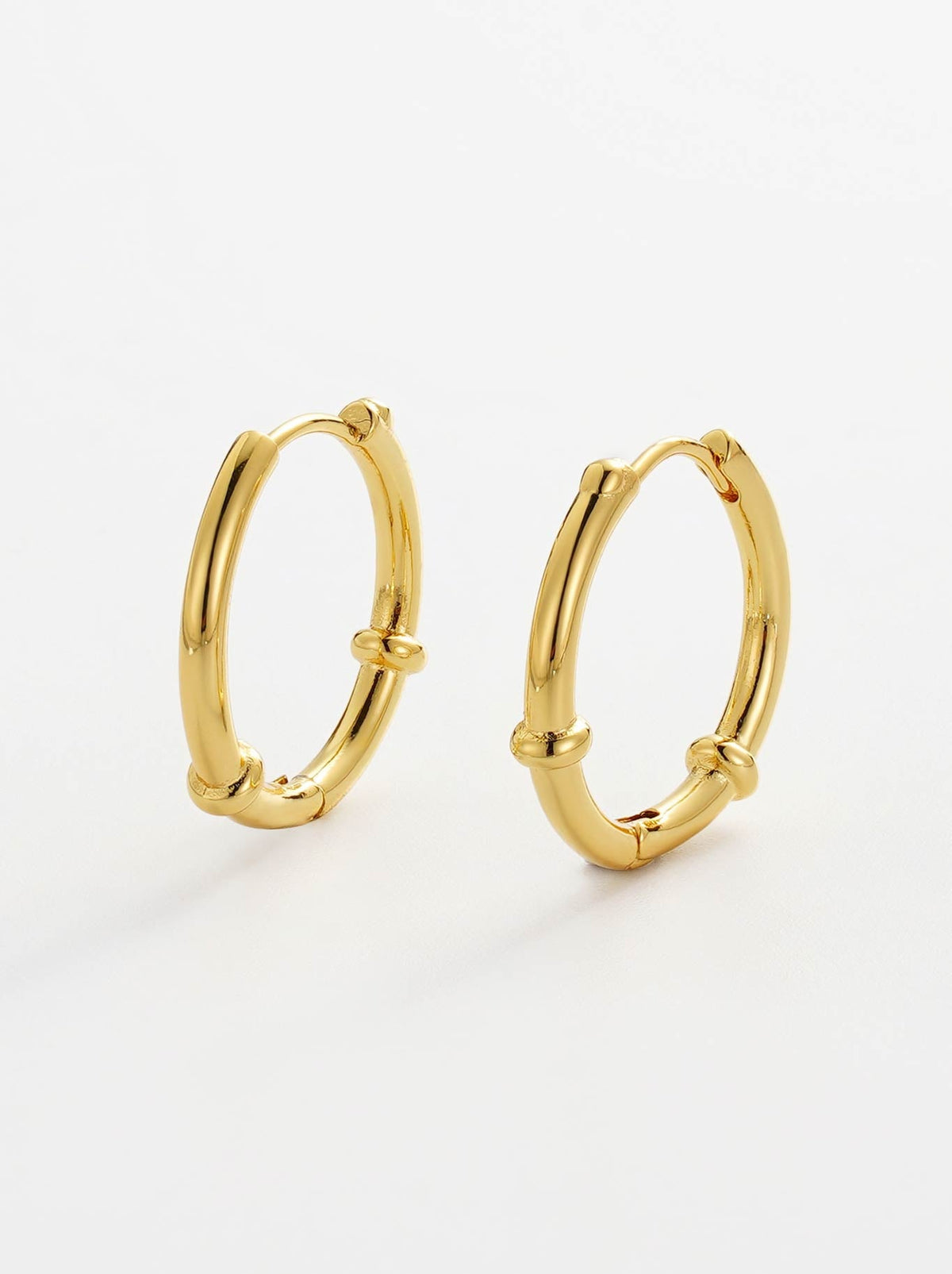 Image of Accessories. Product name - Zafino Tessa Hoop in Gold colour by brand - Zafino