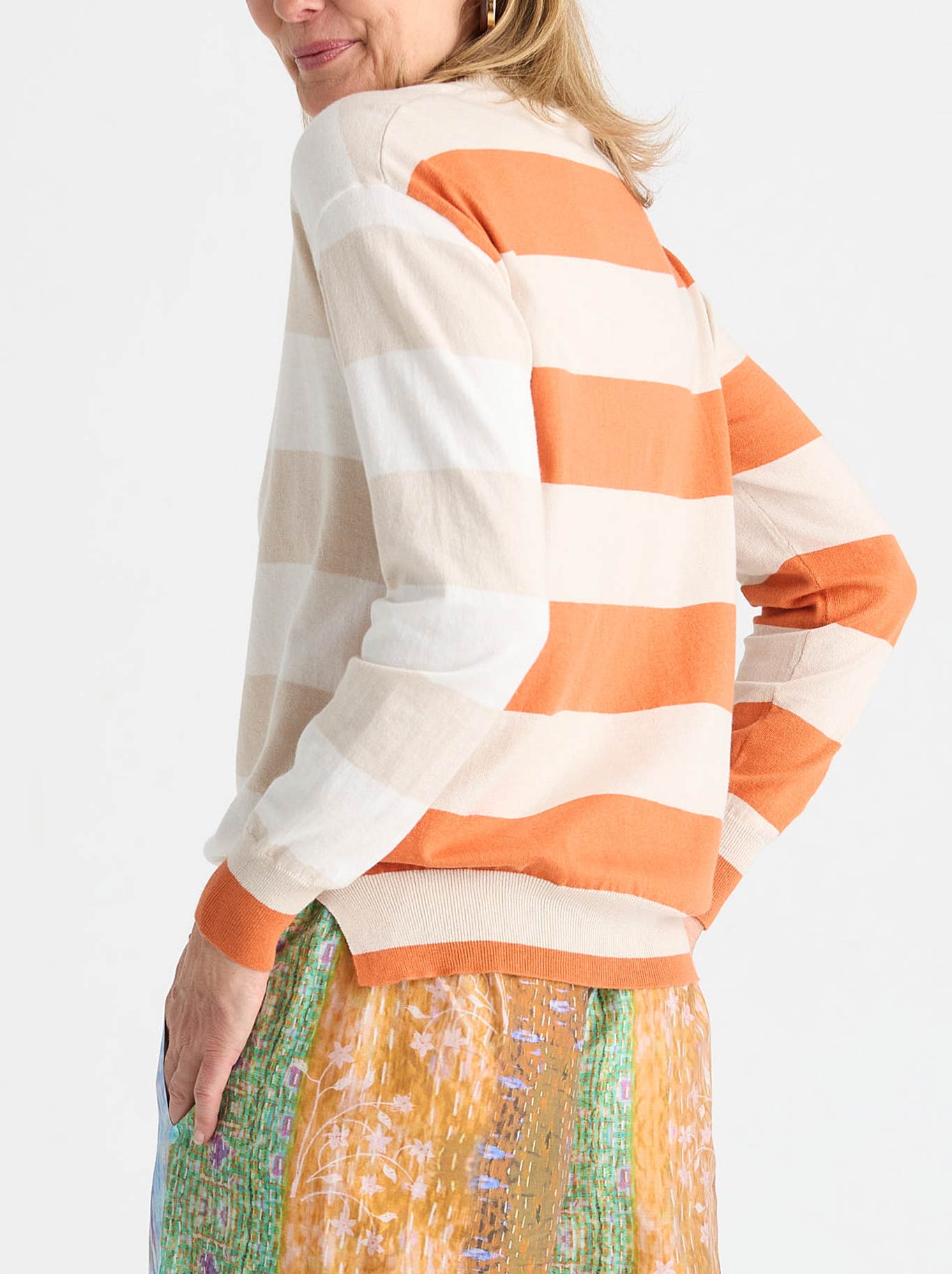 ZAKET & PLOVER COASTAL STRIPE KNIT (Canvas)