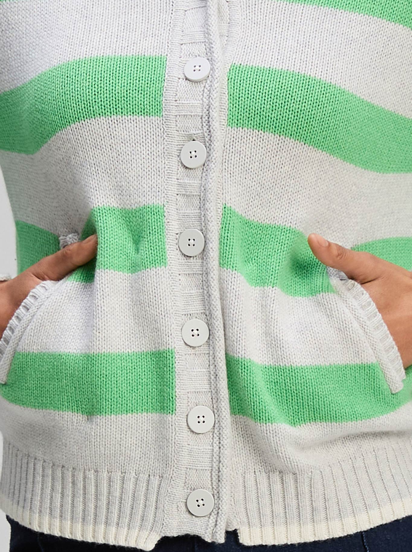 ZAKET & PLOVER EASY STRIPES HOODIE (Mercury)