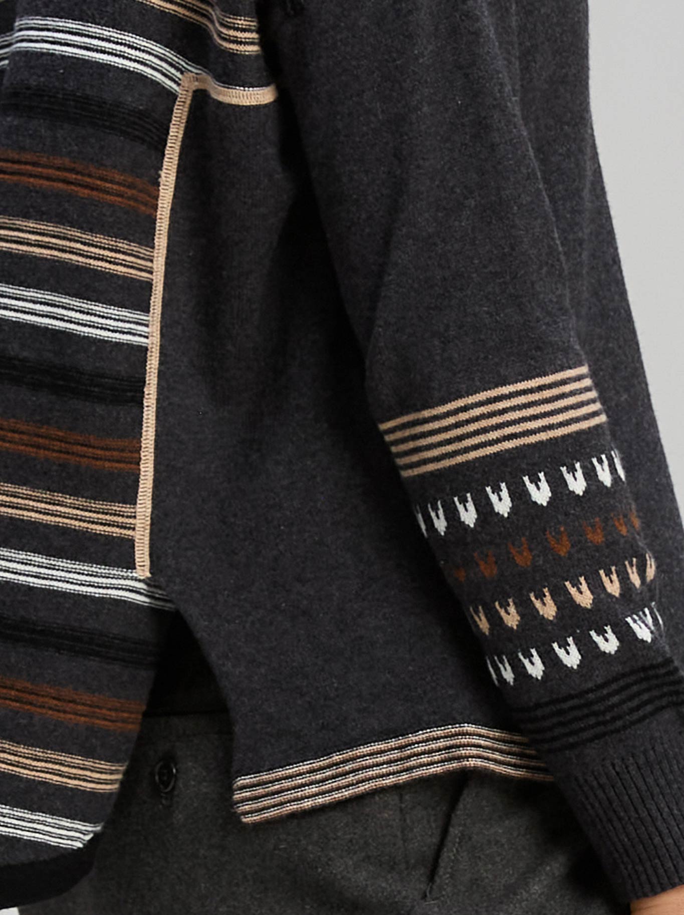 ZAKET & PLOVER TEXTURED SWING JUMPER (Charcoal)