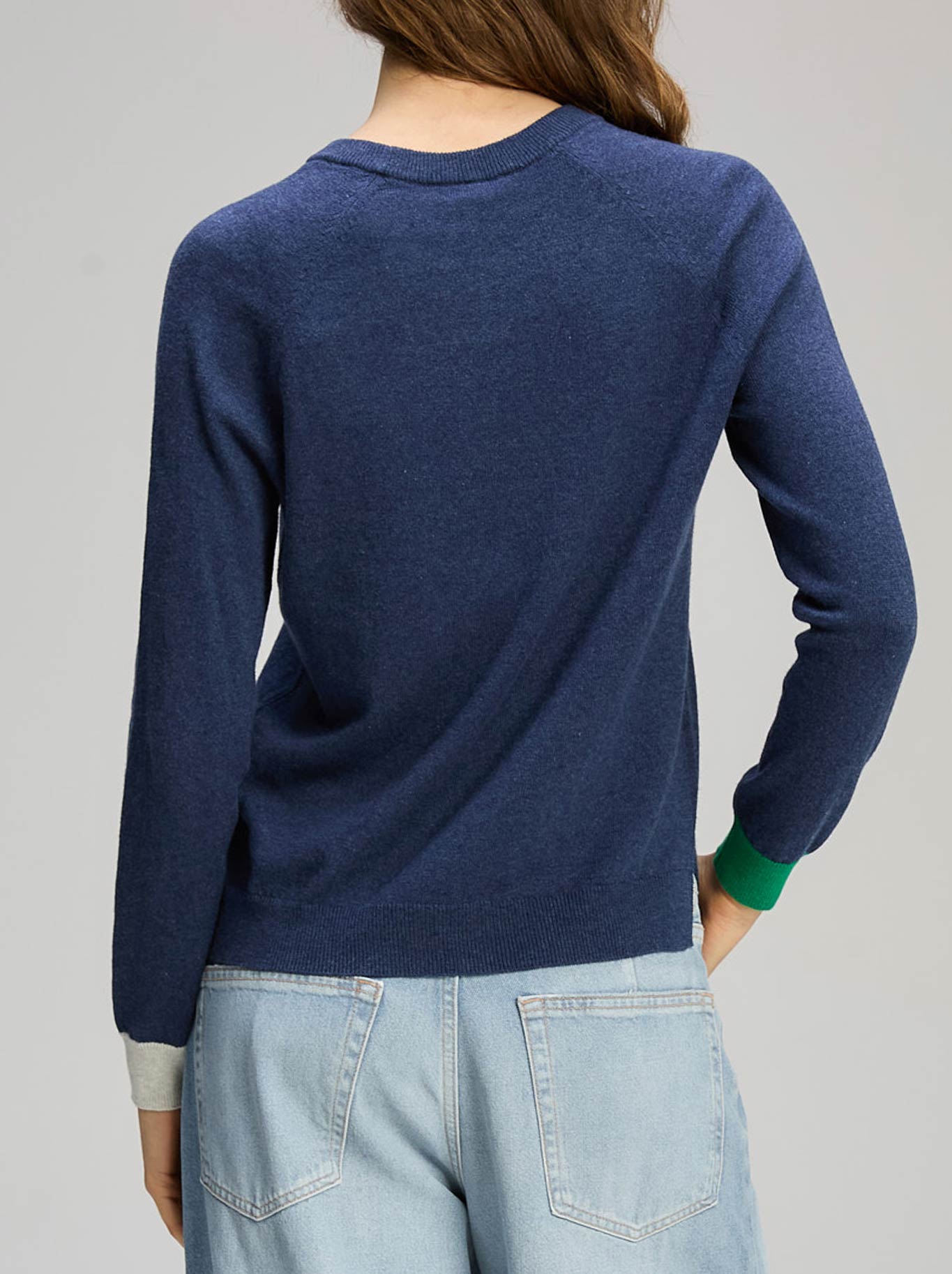 Zaket & Plover Solar Lunar Knit (Denim)