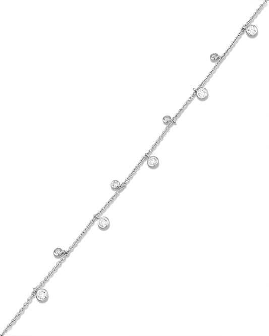 LAVANA Zenith Silver Diamond Bracelet