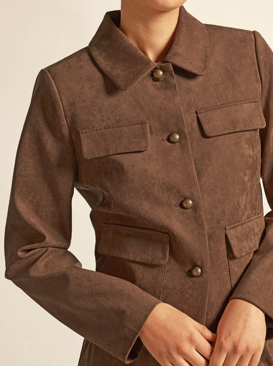ZOE KRATZMANN ABOUND JACKET (Mocha Mousse)