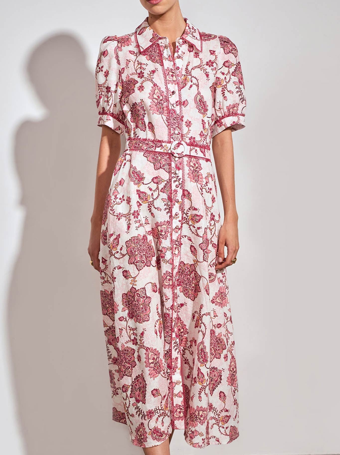 Image of Dresses. Product name - ZOE KRATZMANN ADMIRE DRESS in Rose Paisley colour by brand - Zoe Kratzmann