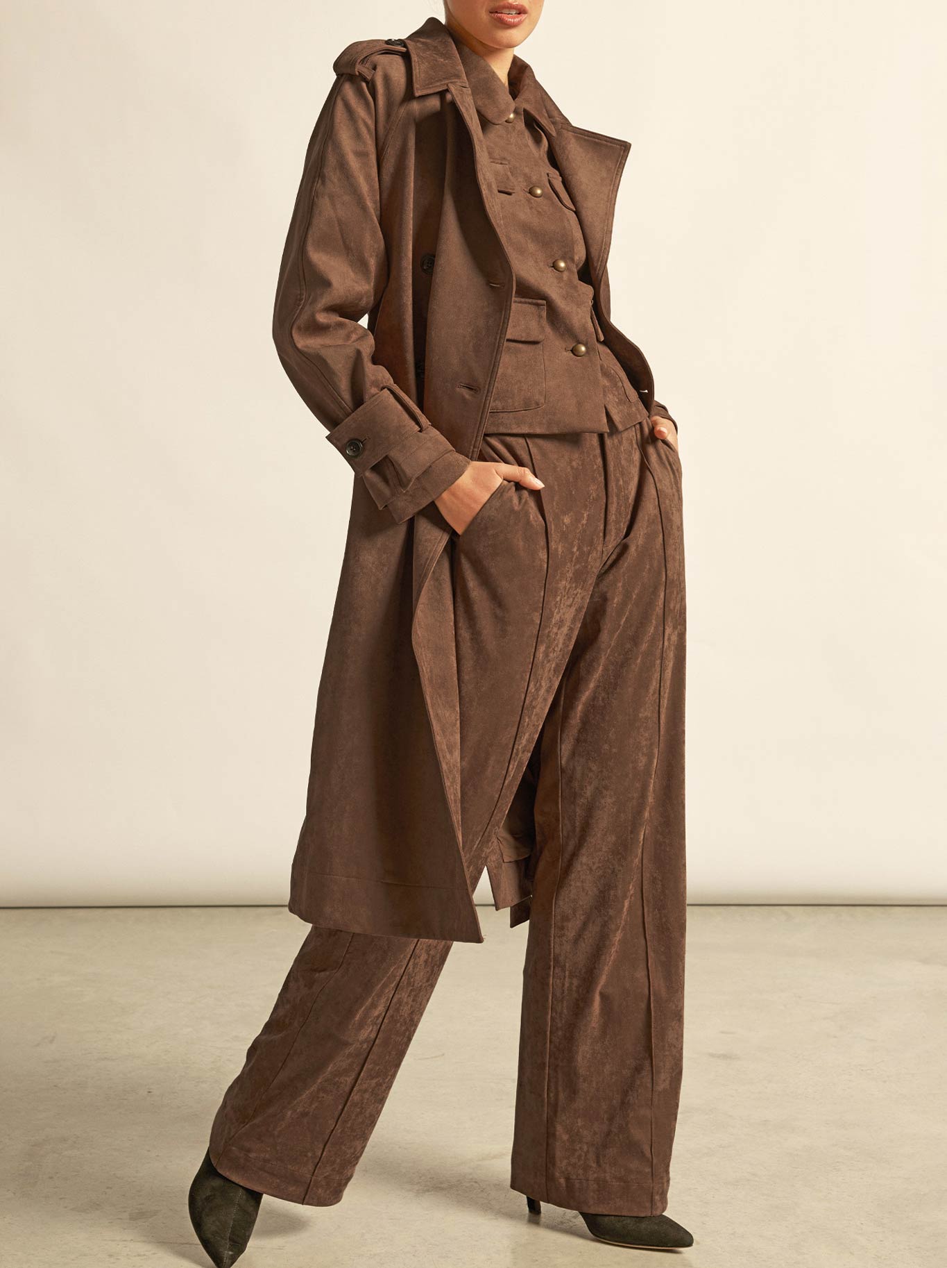 Zoe Kratzmann Alpine Coat (Mocha Mousse)