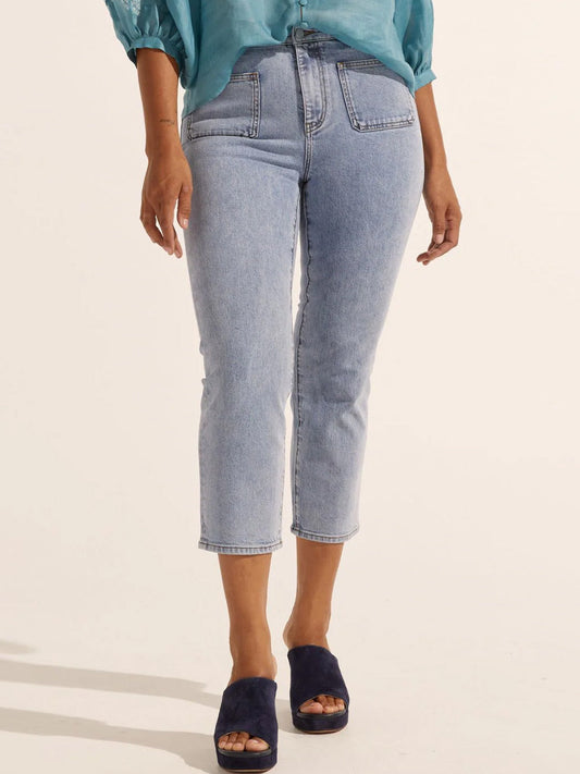Image of Jeans. Productname: ZOE KRATZMANN COLLEGE JEAN in Wash colour by brand - Zoe Kratzmann