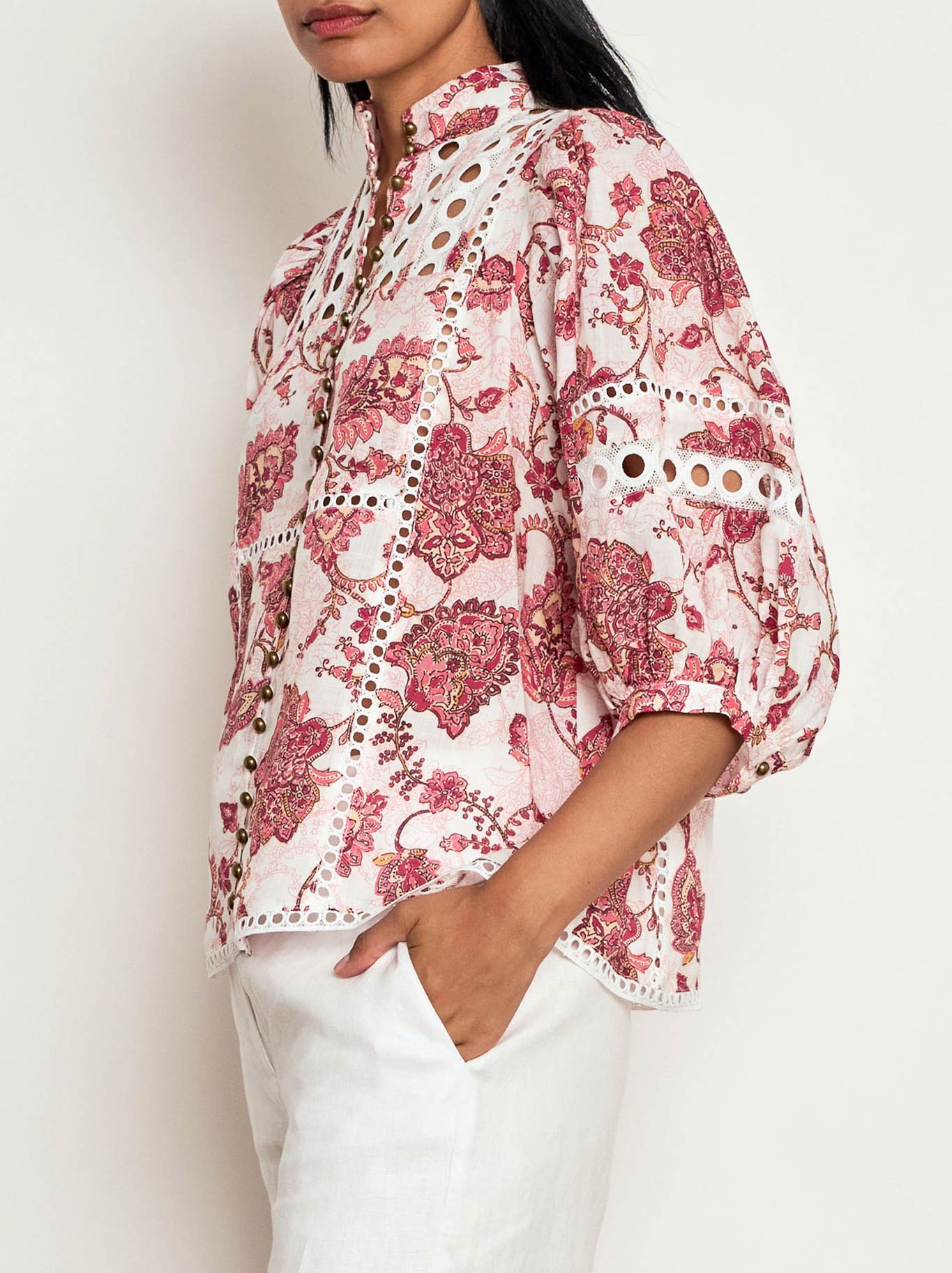 ZOE KRATZMANN EXTEND TOP (Rose Paisley)