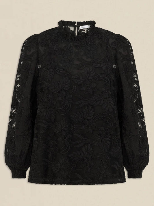 ZOE KRATZMANN GLINT TOP (Black)