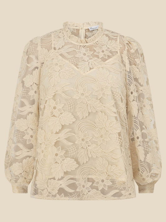 Zoe Kratzmann Glint Top (Ecru)