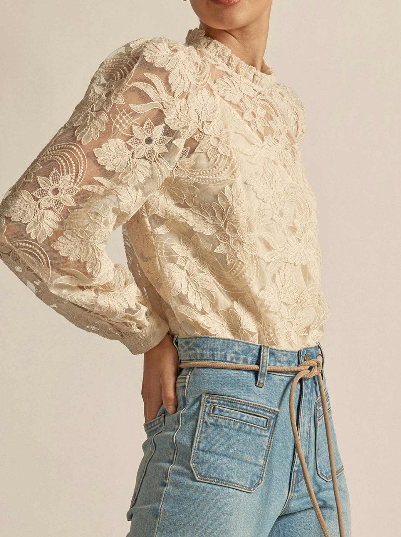 ZOE KRATZMANN GLINT TOP (Black)