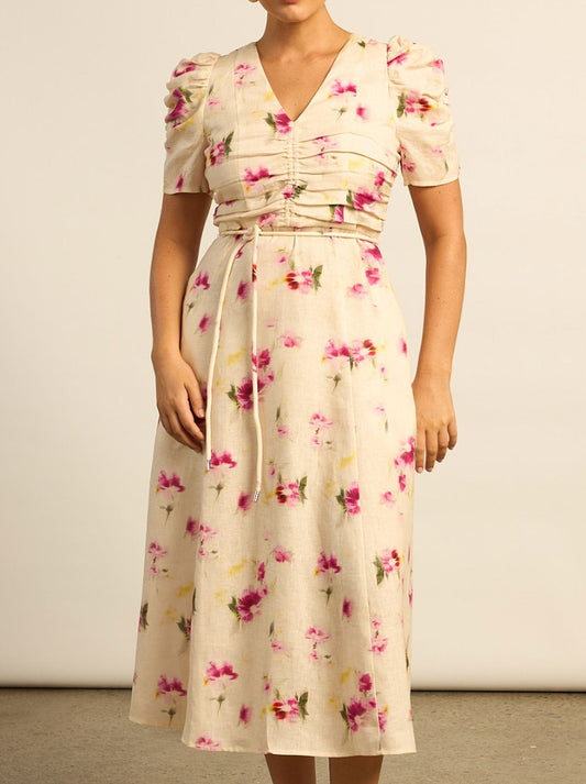 Image of Dresses. Productname: ZOE KRATZMANN GLIMMER DRESS in Watercolour colour by brand - Zoe Kratzmann