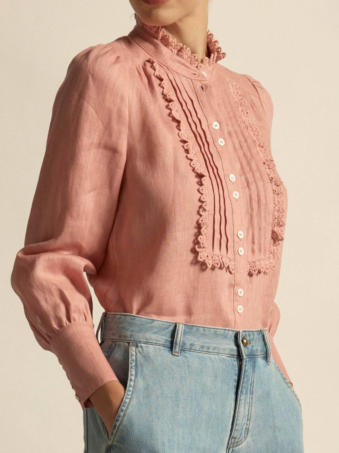 ZOE KRATZMANN HAZE TOP (Camelia)