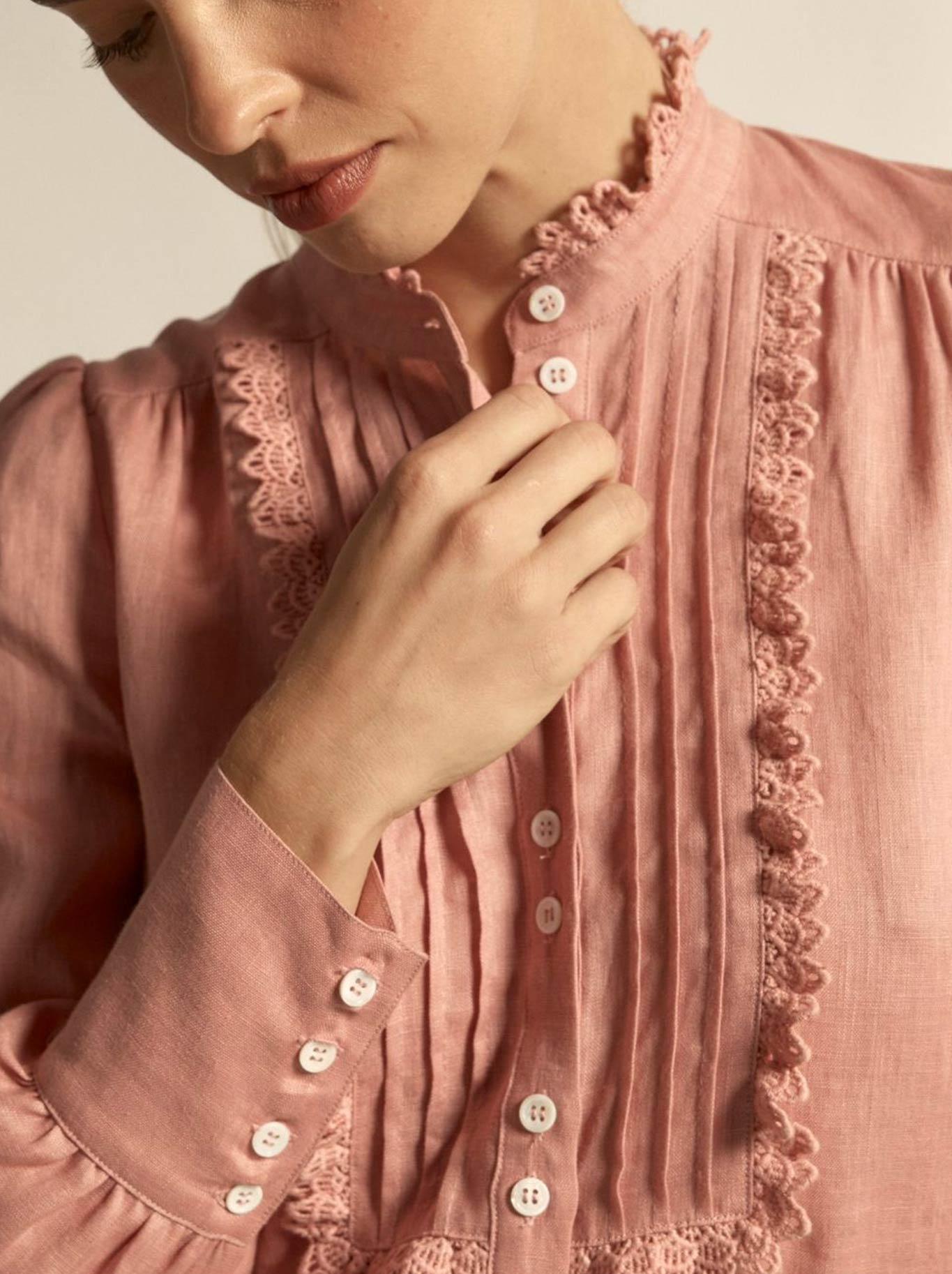 ZOE KRATZMANN HAZE TOP (Camelia)