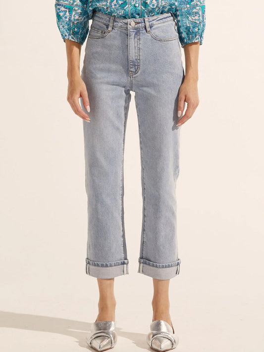 Image of Jeans. Productname: ZOE KRATZMANN MAVERICK JEAN in Lightwash colour by brand - Zoe Kratzmann