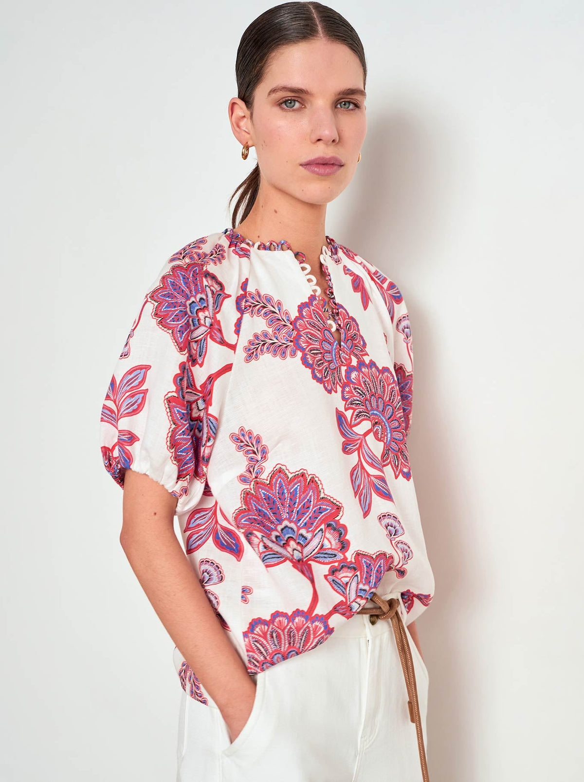 ZOE KRATZMANN PERCEIVE TOP (Crimson Kgari)