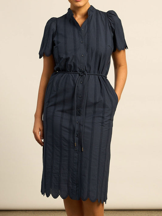 Image of Dresses. Productname: ZOE KRATZMANN PORTSIDE DRESS in Midnight colour by brand - Zoe Kratzmann